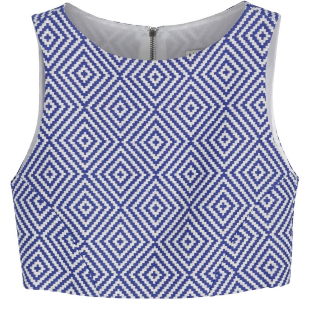 Alice & Olivia Crop Top